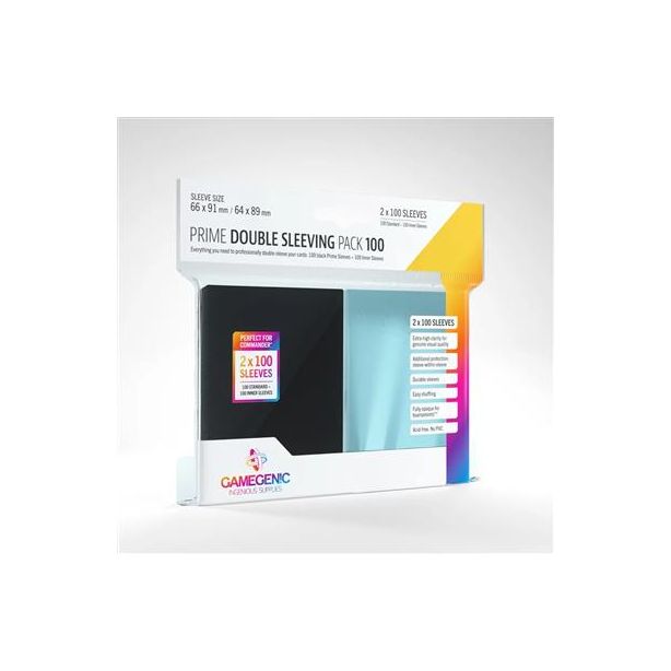 SLEEVES Prime Double Sleeving Pack (100)