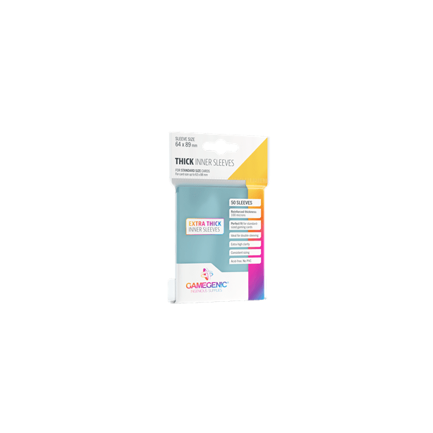 SLEEVES Pack Thick Inner Sleeves (50)