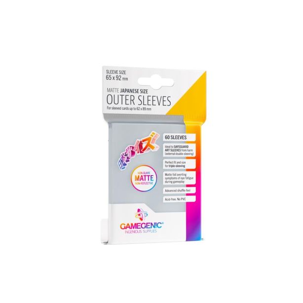 OUTER SLEEVES Matte Standard Size (50)