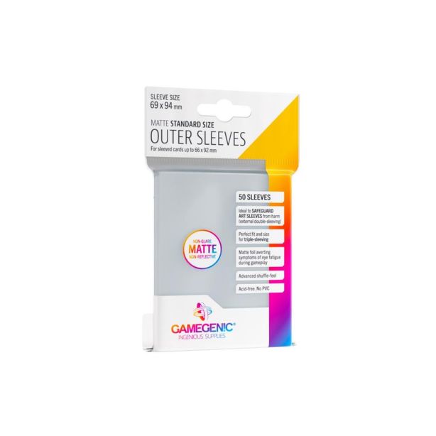 OUTER SLEEVES Matte Japanese Size (60)