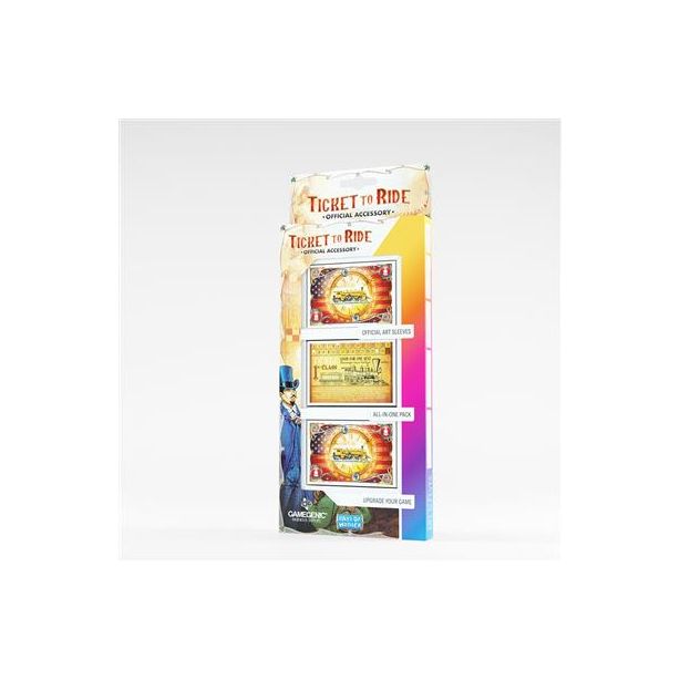 SLEEVES Ticket To Ride US Art Sleeves (152)