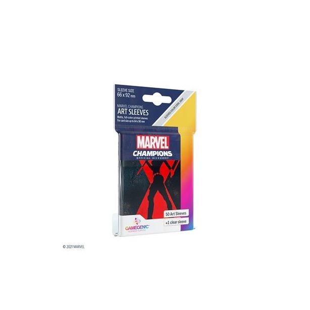 SLEEVES Marvel Champions - Black Widow (50+1)