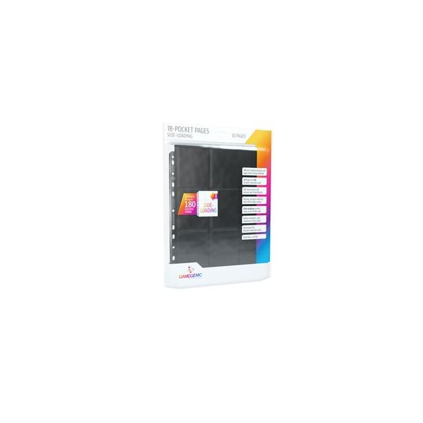Sideloading 18-Pocket Pages Pack Black (10)