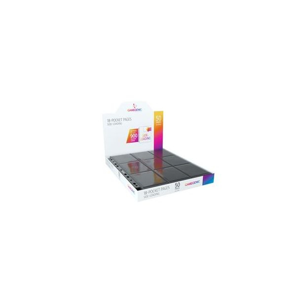 Sideloading 18-Pocket Pages Display Black (50)