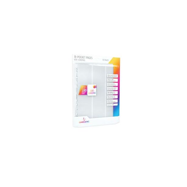 Sideloading 18-Pocket Pages Pack White (10)