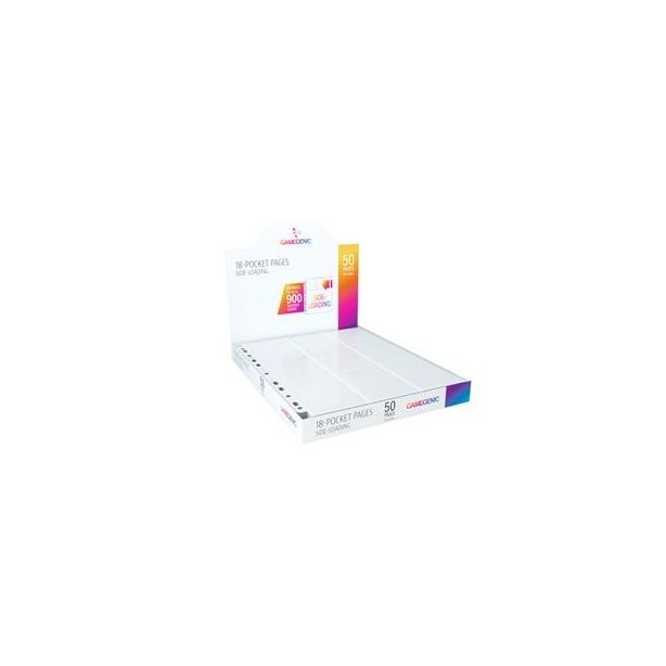 Sideloading 18-Pocket Pages Display White (50)