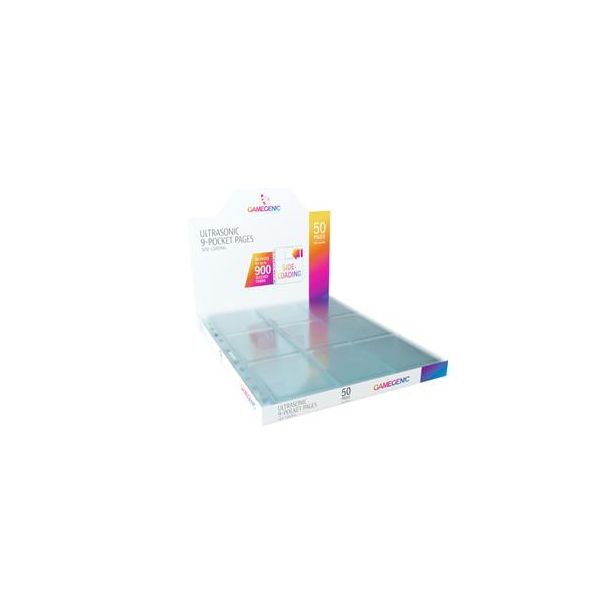 Ultrasonic 9-Pocket Pages Sideloading Display (50)