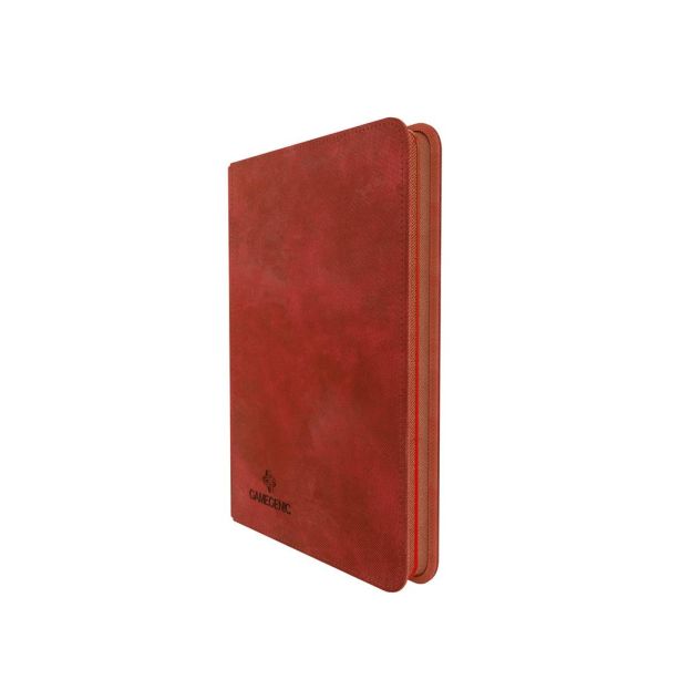 PORTFOLIO Zip-Up Album 8-Pocket Red