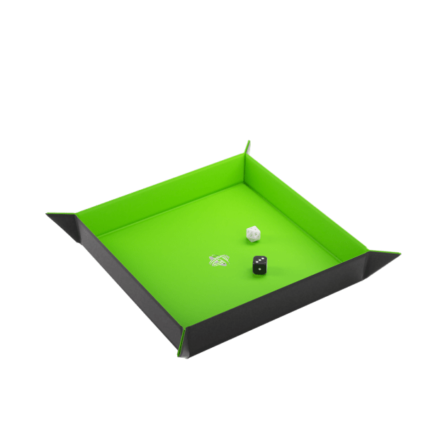 Magnetic Dice Tray Square Black/Green