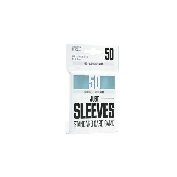 Just Sleeves - Standard Card Game Clear (50)