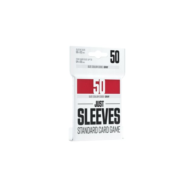 Just Sleeves - Standard Card Game Red (50)