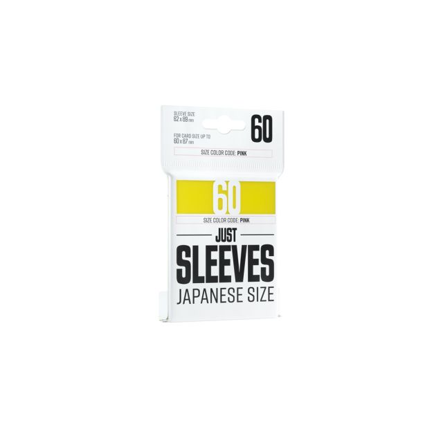 Just Sleeves - Japanese Size Yellow