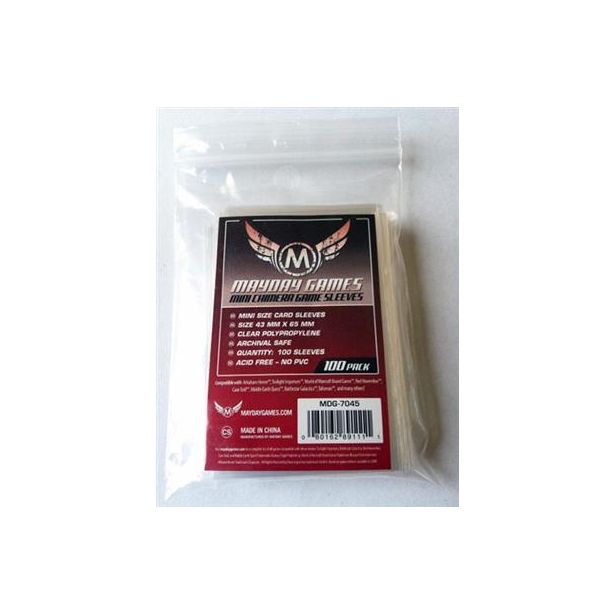 SLEEVES Mini Chimera USA 43x65 mm (100)
