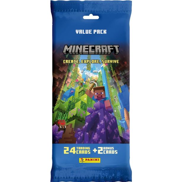 Minecraft Trading Card 3 Fat Pack