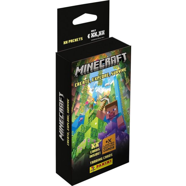 Minecraft Trading Card 3 Eco Blister