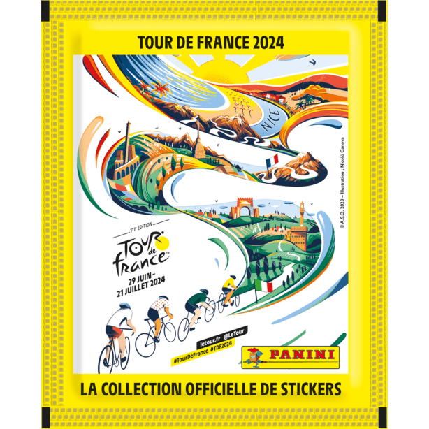 Tour de France 2024 Sticker BO