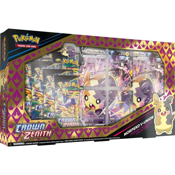 POK TCG Crown Zenith Morpeko V-Union Premium Col