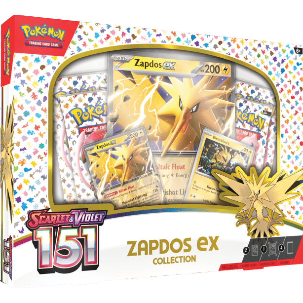 Pokemon: Scarlet & Violet - 151 - Ex Box - Zapdos