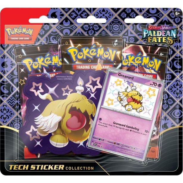 POK TCG SV04.5 Paldean Fates Tech Sticker Blister