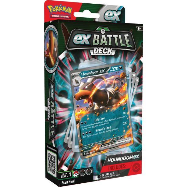 POK TCG Feb ex Battle Decks - Melmetal / Houndoom