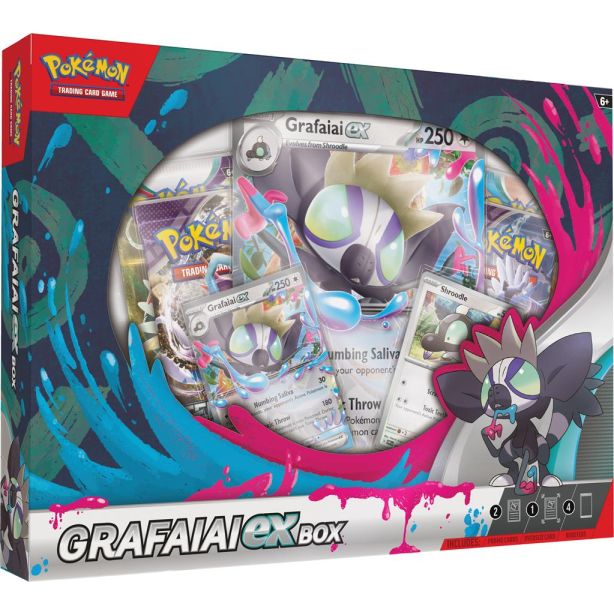 POK TCG Grafaiai ex Box
