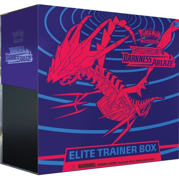 Pokemon: Sword & Shield Darkness Ablaze - Elite Trainer Box
