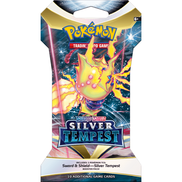 Pokemon: Sword & Shield - Silver Tempest - Sleeved Booster