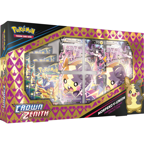 Pokemon: Crown Zenith Morpeko V Union Box