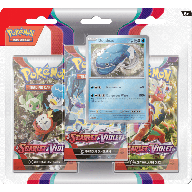 Pokemon: Scarlet & Violet - 3-booster blister: Arcanine