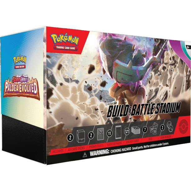 Pokemon: Scarlet & Violet - Paldea Evolved - Build and Battle Stadium