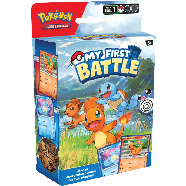 Pokemon: My First Battle - Charmander & Squirtle