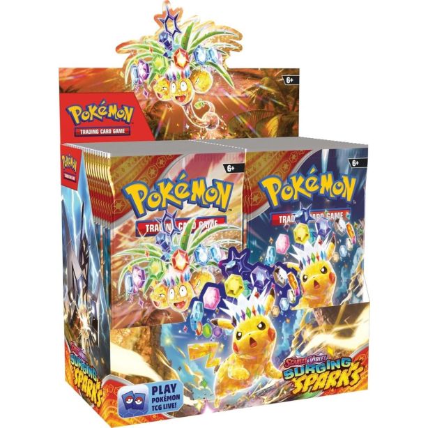 Pokemon TCG SV08 Surging Sparks Booster Box
