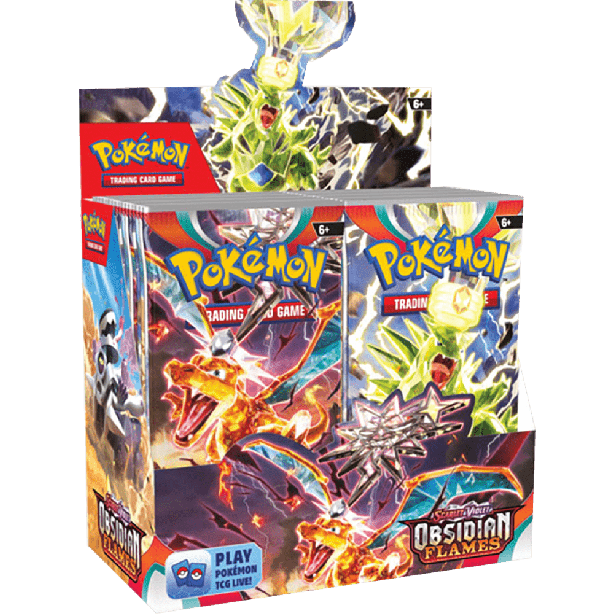 Pokenon: Scarlet & Violet - Obsidian Flames Booster Box