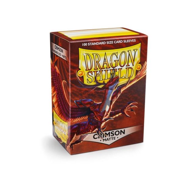 SLEEVES Dragon Shield MATTE - Crimson (100ct)