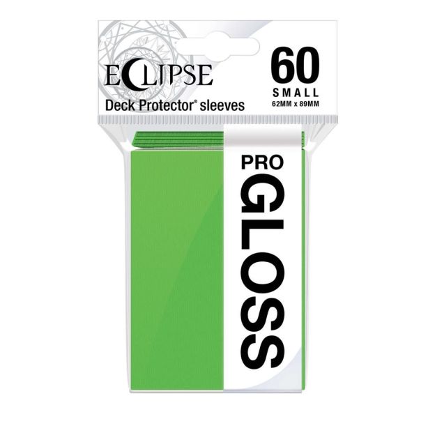 SLEEVES Eclipse Gloss Small Lime Green (60)