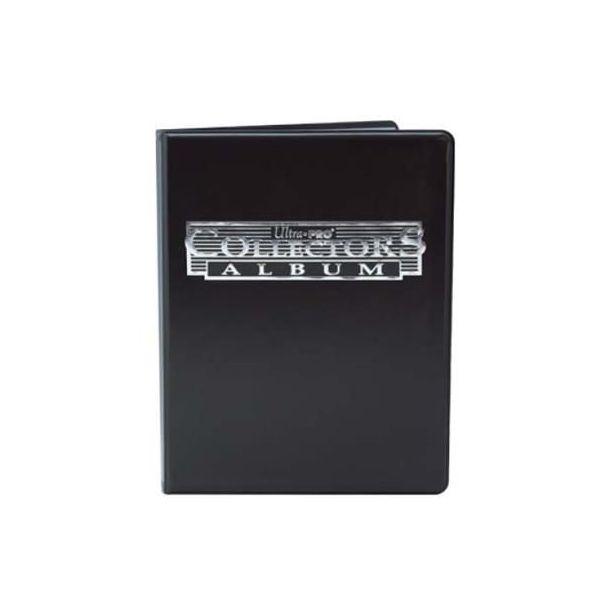 4-Pocket Portfolio Collectors Black