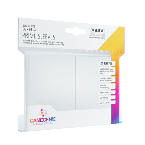 SLEEVES Pack Prime White (100)