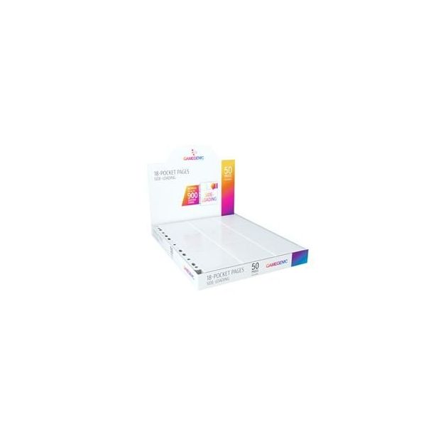 Sideloading 18-Pocket Pages Display White (50)