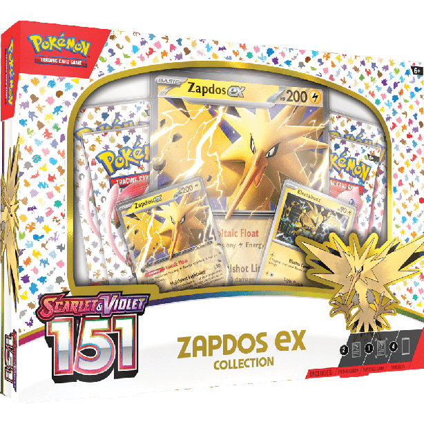 Pokemon: Scarlet & Violet - 151 - Ex Box - Zapdos