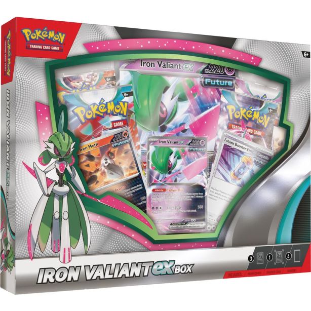 POK TCG Iron Valiant/Roaring Moon ex Box