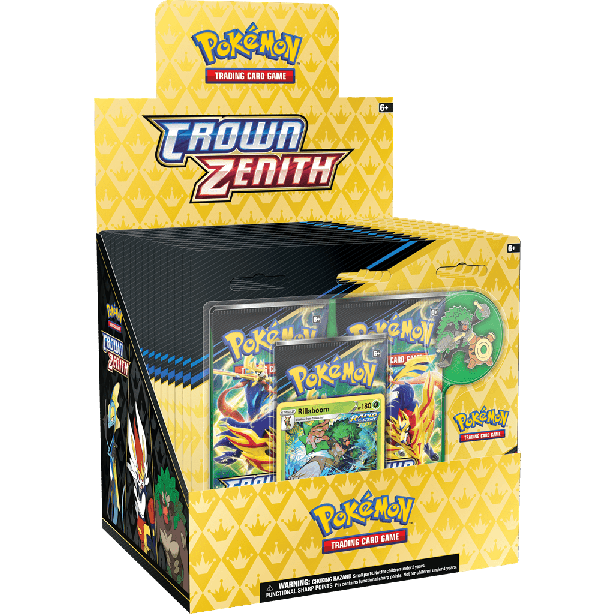 POK TCG Crown Zenith Pin Box Collection