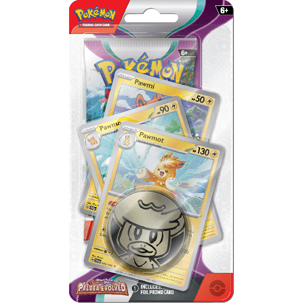 Pokemon: Scarlet & Violet - Paldea Evolved - Premium Checklane