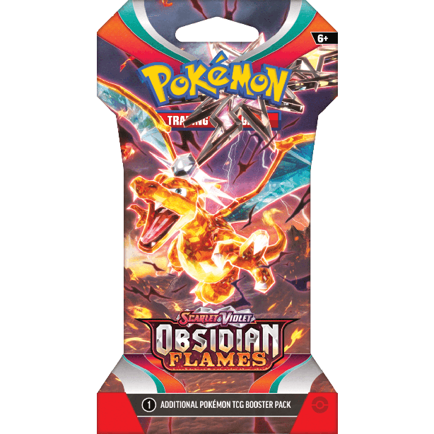 Pokemon: Scarlet & Violet - Obsidian Flames Sleeved - Booster