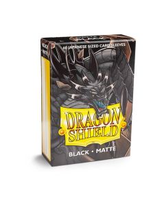 SLEEVES Dragon Shield Matte Japanese Black (60ct)