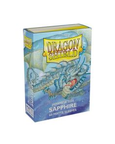 SLEEVES Dragon Shield Matte Japanese Sapphire (60)
