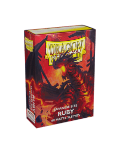 SLEEVES Dragon Shield Matte Japanese Ruby (60)