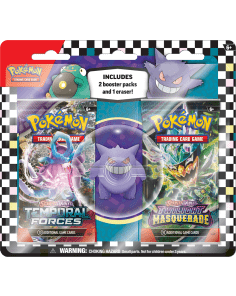 POK TCG Summer 2024 2P Eraser Blister Gengar/Belli