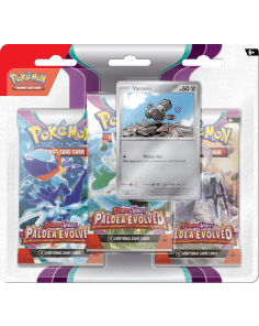 Pokemon: Scarlet & Violet - Paldea Evolved - 3-booster blister: Varoom